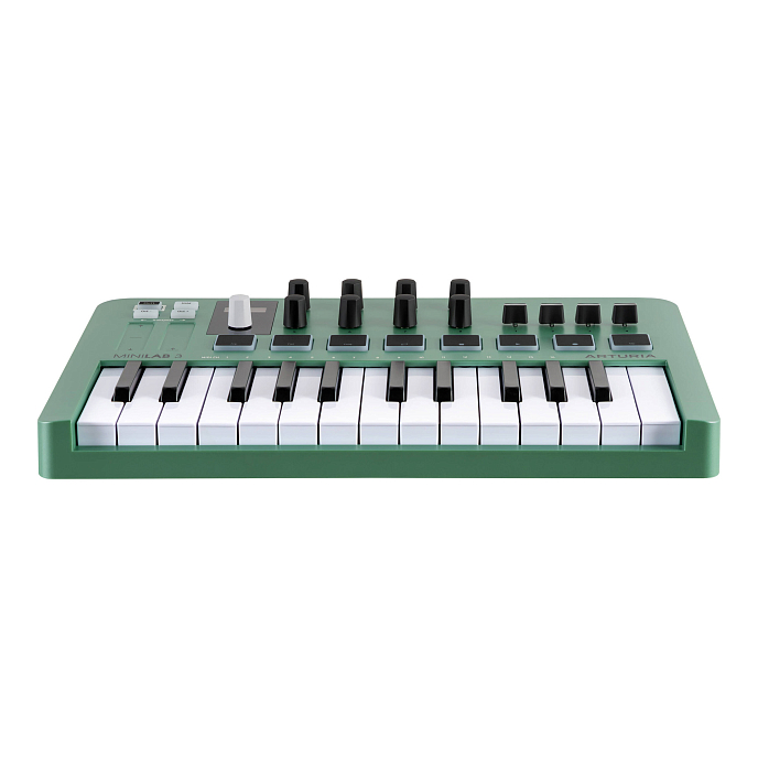 MIDI-клавиатура Arturia MiniLAB 3 Mint Edition midi-клавиатура и пэд-контроллер_OpenBox - рис.1