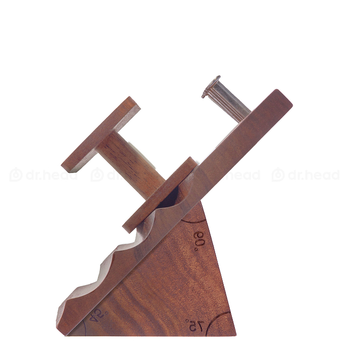 Подставка для наушников Dr.Head Under Wood IEM Stand Walnut - рис.5