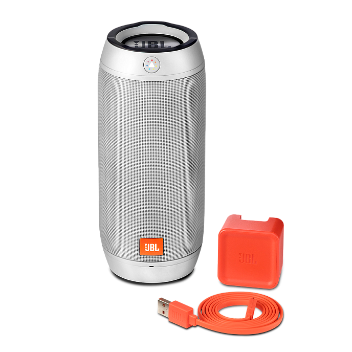 Портативная колонка JBL Pulse 2 Silver - рис.3