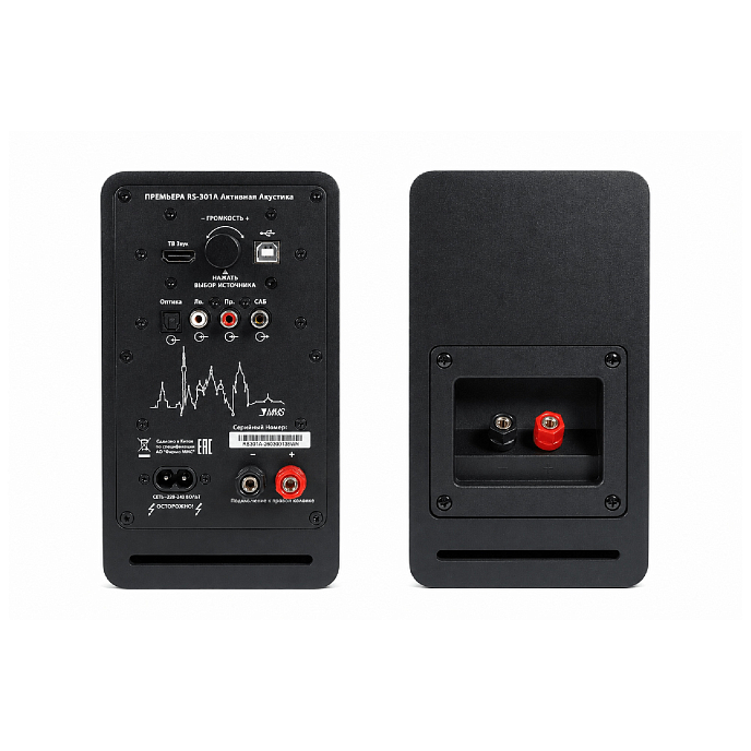 Полочная акустика Premiera RS-301A Black - рис.8