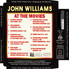 CD-диск Dallas Winds, John Williams - John Williams At The Movies OST SACD
