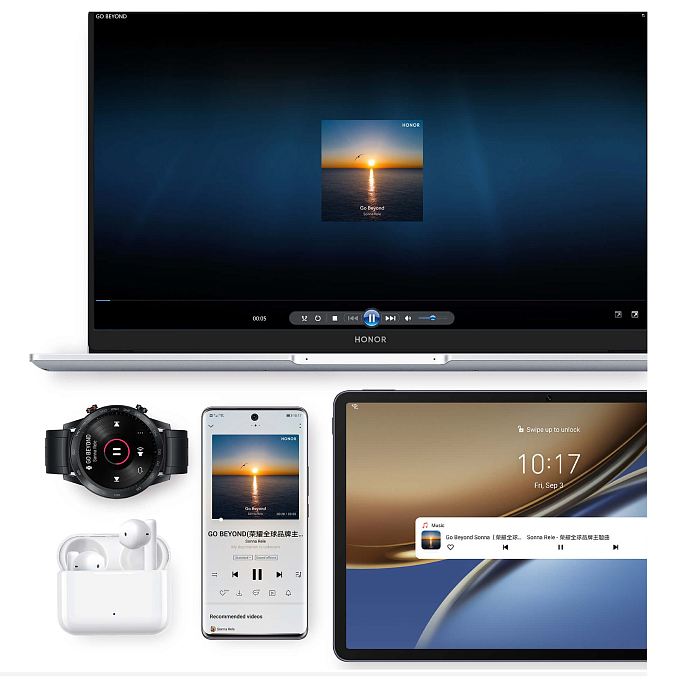 Беспроводные наушники Honor CHOICE Earbuds X8 Black - рис.15