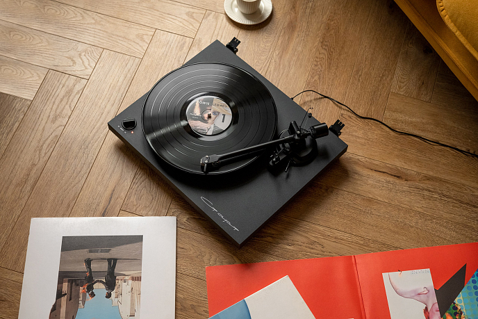 Проигрыватель винила Radiotehnika LP002P black виниловый проигрыватель с фонокорректором (SN RTTU005082501233)_Уценка - рис.17