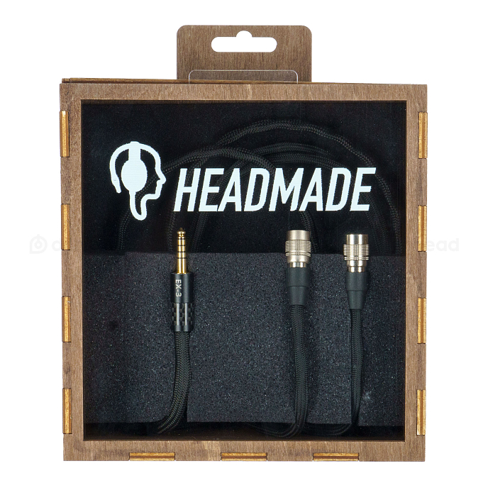Кабель HeadMade Bennett - Dan Clark - 4.4mm, 2m черный - рис.1