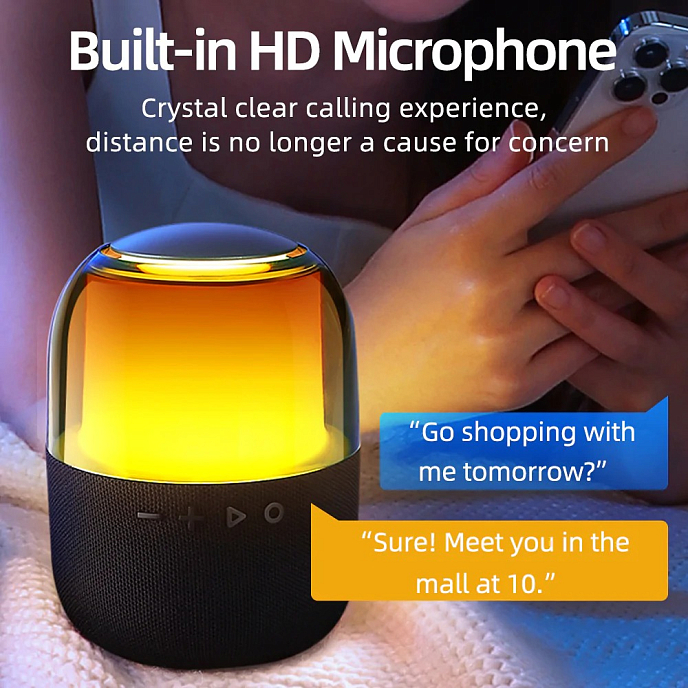 Портативная колонка JOYROOM JR-ML05 Black - рис.6