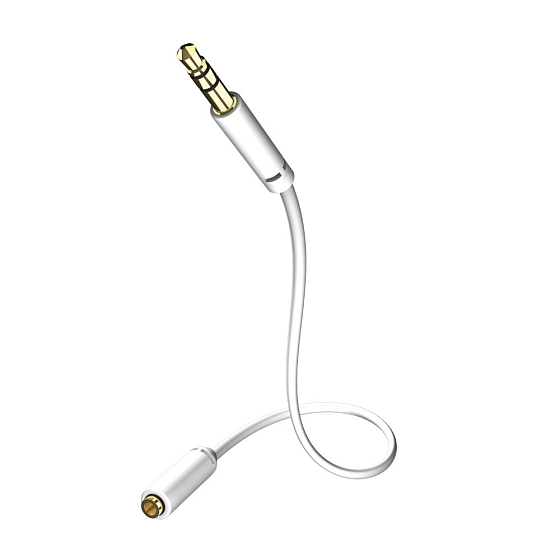 Кабель Inakustik Star MP3 Audio Cable 3.5mm M-F 1.5m - рис.0