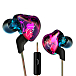 Наушники внутриканальные KZ ZST Purple with mic - рис.0
