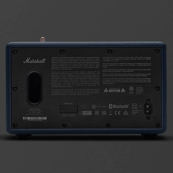 Портативная колонка Marshall Acton III Midnight Blue - рис.4