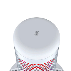 Микрофон для стриминга и игр HyperX QuadCast S White