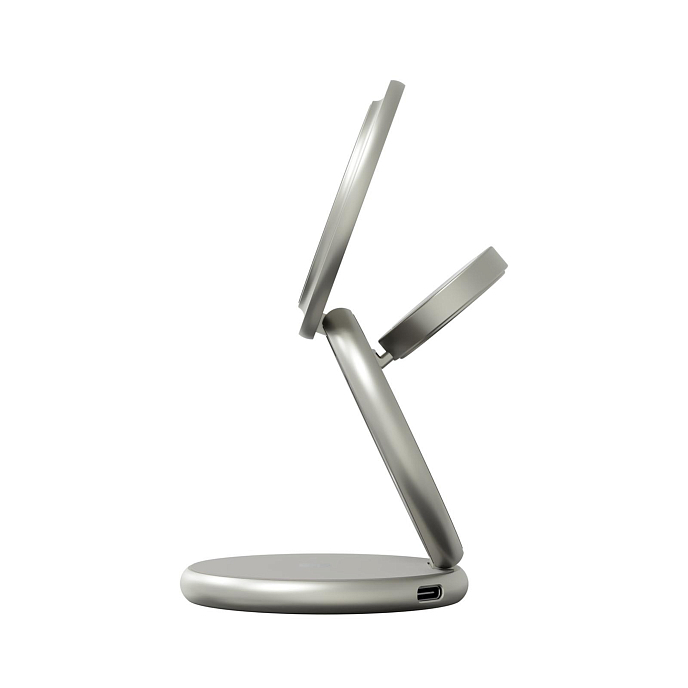 Беспроводная зарядка Magssory Signature Disc Pro Qi2 Titan 3in1 for Apple - рис.2