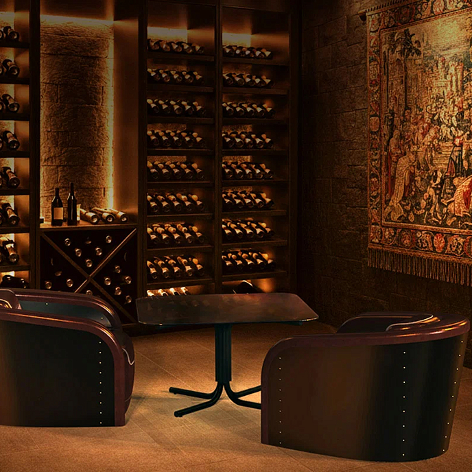 Кресло для прослушивания F2F Пилот Stainless Steel Dark Brown - рис.12