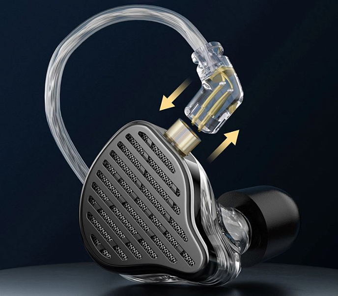 Наушники мониторные KZ PR2 Without Mic - рис.1