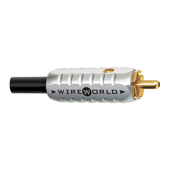 Разъём Wireworld Male Gold Tube RCA - рис.0