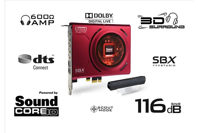 Внутренняя звуковая карта Creative Sound Blaster Z Retail - рис.5