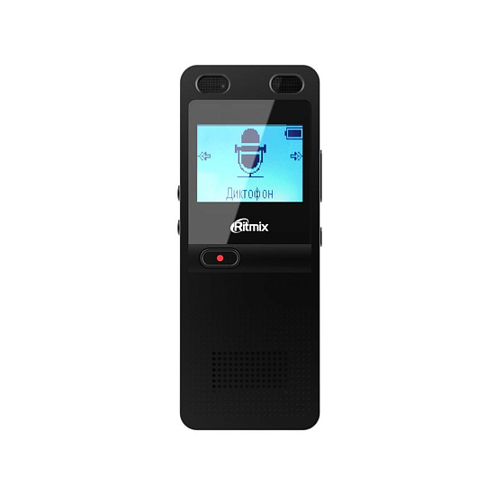 Диктофон Ritmix RR-910 4Gb Black - рис.0