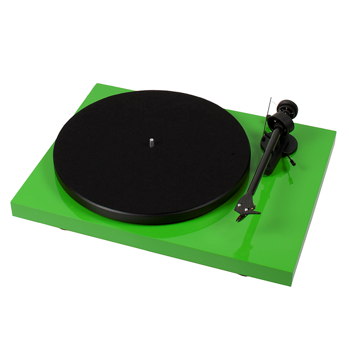 Проигрыватель винила Pro-Ject Debut Carbon Phono USB OM-10 Green - рис.0