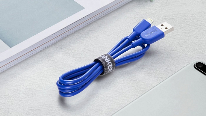Кабель Anker Powerline II USB - Lightning MFi 0.9m Blue - рис.4