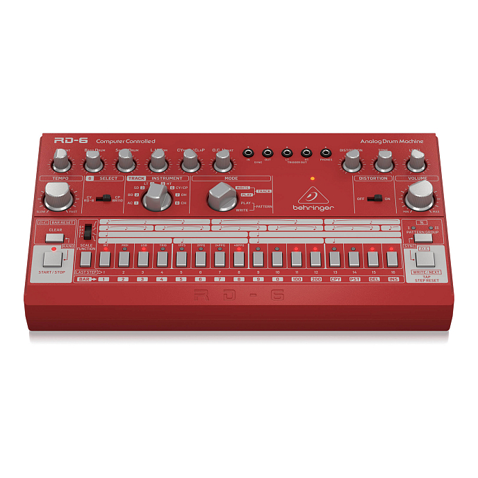 Синтезатор Behringer RD-6-RD Red - рис.2