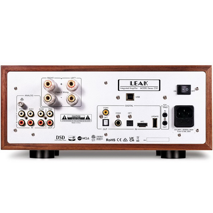 Интегральный усилитель Leak Stereo 230 Walnut - рис.1