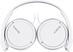 - рис.1 Наушники Sony MDR-ZX110 white - рис.1