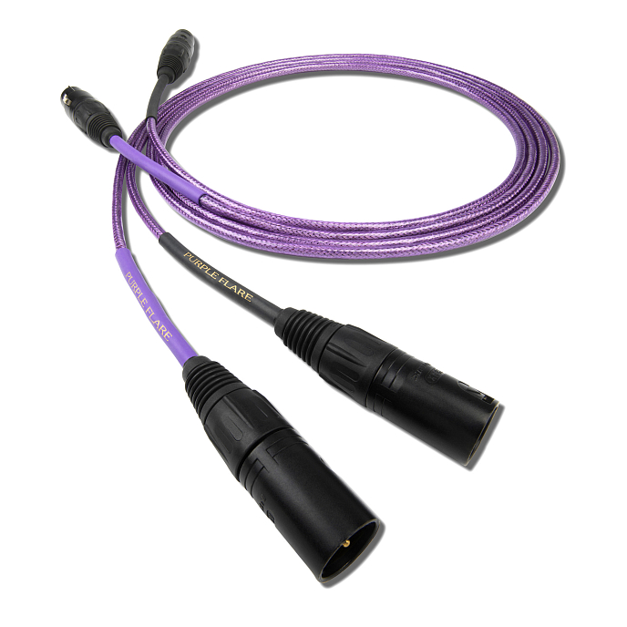 Кабель Nordost Purple Flare 2XLR - 2XLR 1m - рис.0