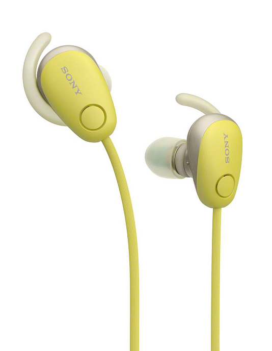 Наушники Sony WI-SP600N Yellow - рис.3