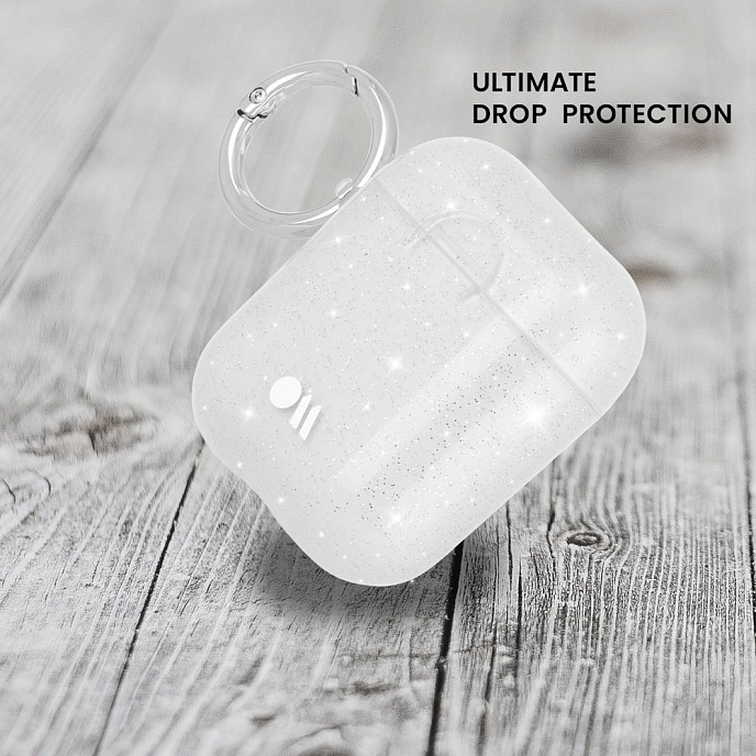 Чехол для Airpods Case-Mate Airpods Hook Ups Case Crystal Clear - рис.4