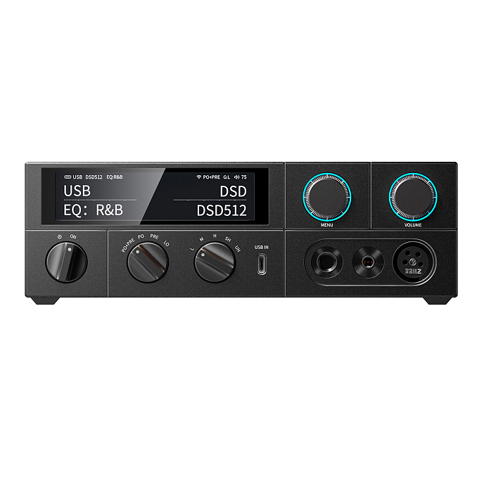 Усилитель для наушников с ЦАП FiiO K15 Black - рис.0