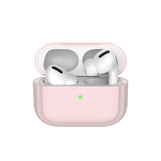 Чехол для Airpods Pro Deppa Case for AirPods Pro Pink - рис.0