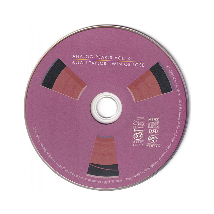 CD-диск Allan Taylor - Analog Pearls SACD - рис.2