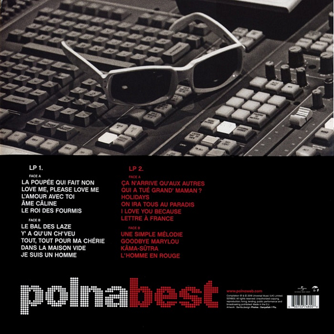 Виниловая пластинка Michel Polnareff – Polnabest LP - рис.3