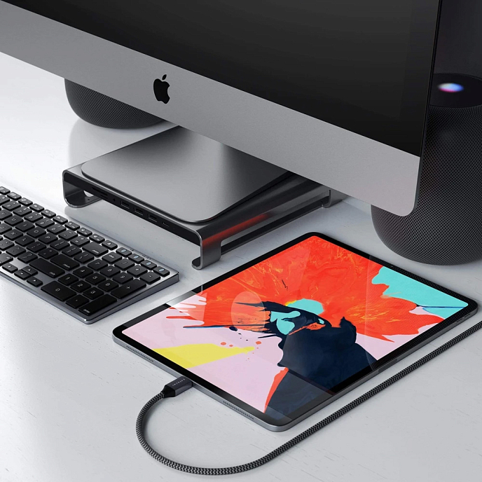 Кабель Satechi USB-C to USB-C 100W Charging Cable 2m - рис.6