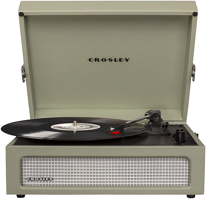 Проигрыватель винила Crosley Voyager Sage - рис.0