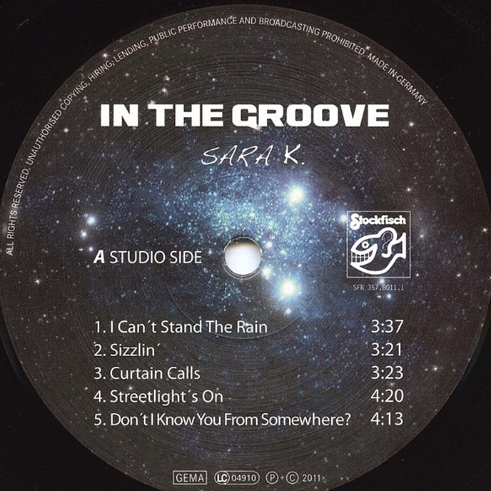 Пластинка Sara K. - In The Groove 180g LP - рис.4