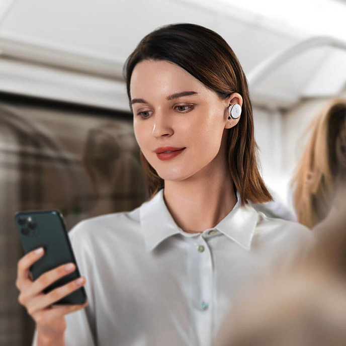 Беспроводные наушники Anker Soundcore Liberty 3 Pro nebula purple tws с активным шумоподавлением_OpenBox - рис.10