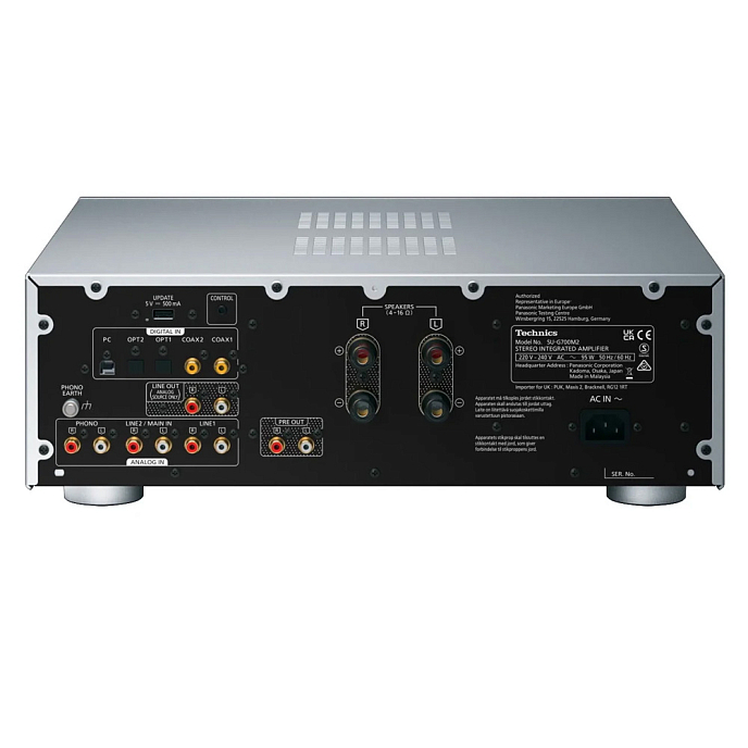 Интегральный усилитель Technics SU-G700M2EE-S Silver - рис.2