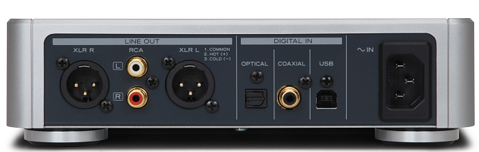 Усилитель для наушников с ЦАП TEAC UD-H01 Silver - рис.6