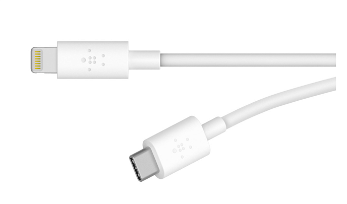 Кабель Belkin Boost Charge USB-C to Lightning 1.2m White - рис.4