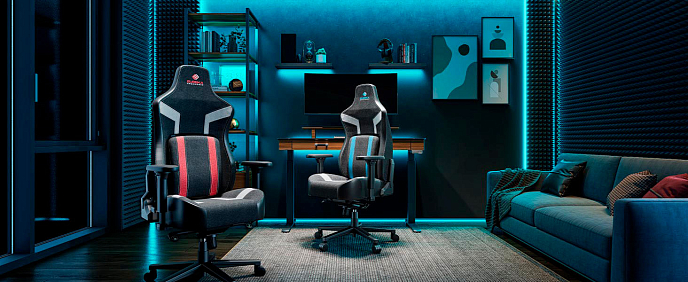 Компьютерное кресло Eureka Python II Red - рис.5