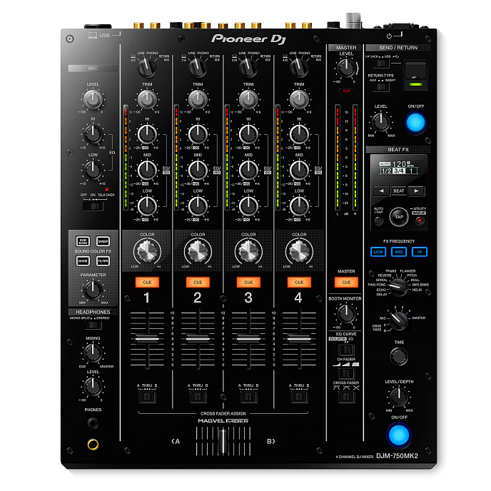 Микшерный пульт Pioneer DJM-750MK2 Black - рис.0