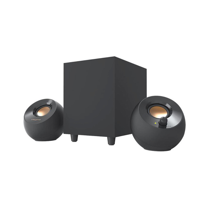 Компьютерные колонки Creative Pebble Plus 2.1 black - рис.0