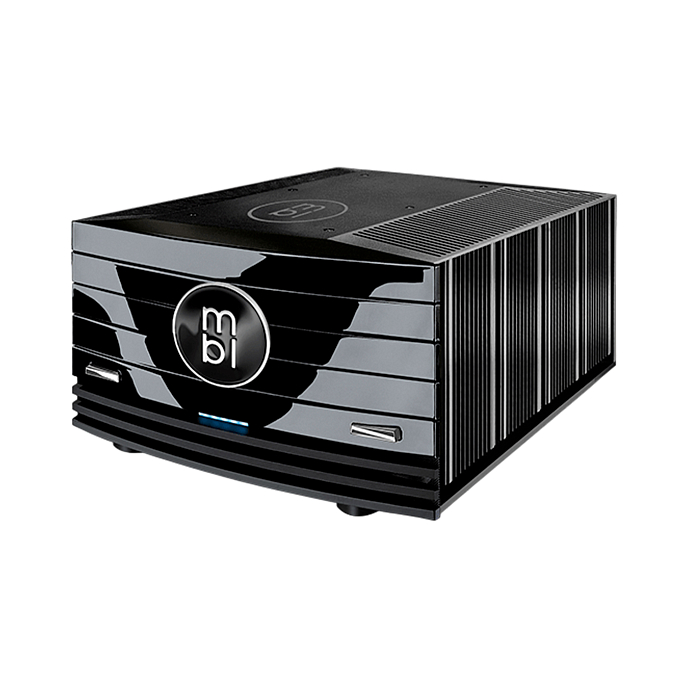 Усилитель мощности MBL 9008 A Mono Stereo Power Amp Piano Black Chrome - рис.0