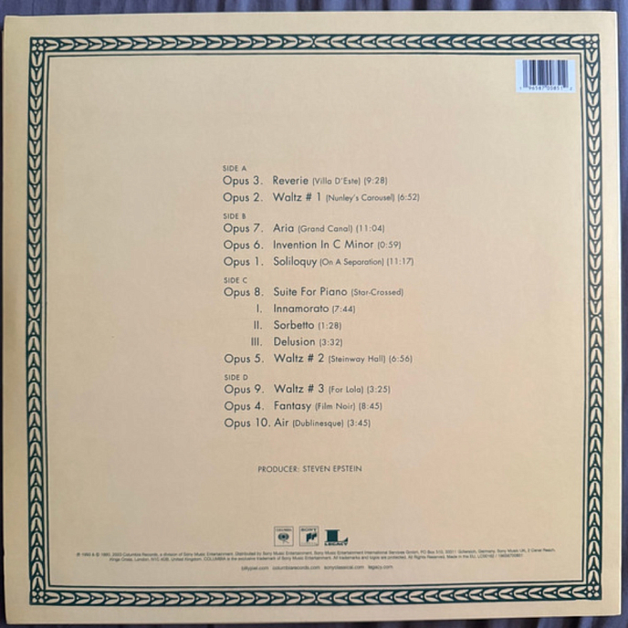 Виниловая пластинка Billy Joel - Fantasies and Delusions - 2LP - рис.1