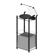 Стойка для Hi-Fi Transparent Turntable Stand Black