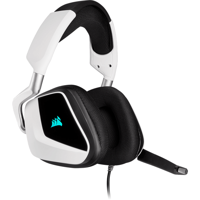 Игровая гарнитура Corsair VOID RGB Elite USB White 7.1 - рис.4