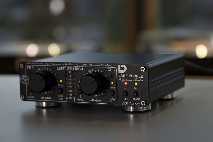 Микрофонный предусилитель Lake People MPA RS 01 Black - рис.4