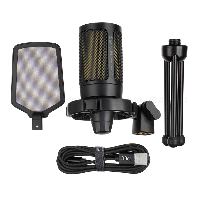 Микрофон для стриминга и игр Fifine AmpliGame A6V Black - рис.6