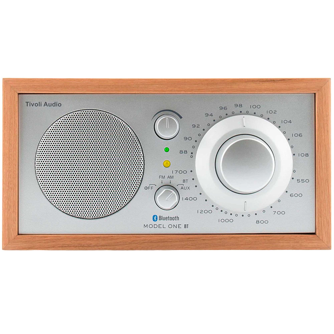 Радиоприемник Tivoli Model One BT Silver / Cherry - рис.0
