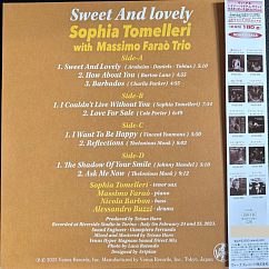Виниловая пластинка Sophia Tomelleri With Massimo Farao Quartet - Sweet and Lovely (Audiophile, Hyper Magnum Sound) - 2LP