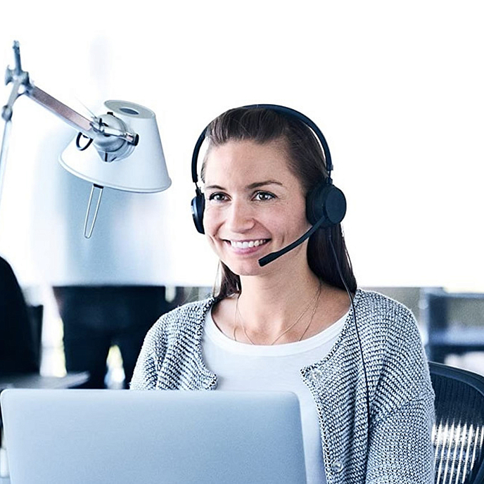 Гарнитура для call-центров Jabra Evolve 20 Stereo MS Black - рис.7